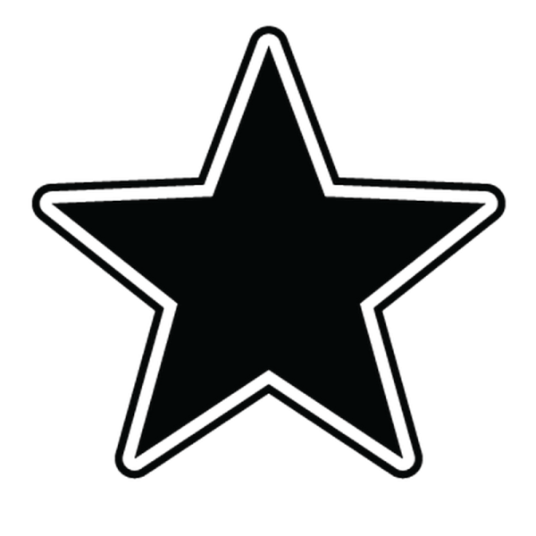 Наклейка - звезды