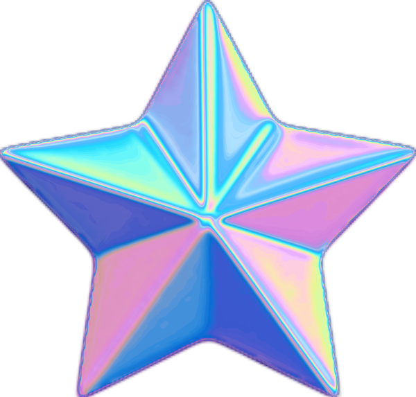 Наклейка - звездочки