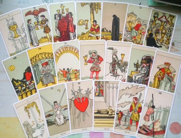 Младшие арканы Таро Райдер Уэйт