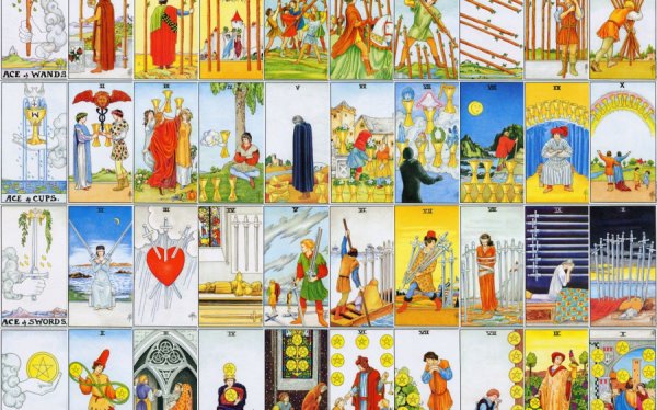 Таро Уэйта для распечатки