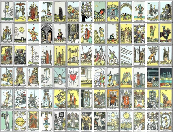 Младшие арканы Таро Райдер Уэйт