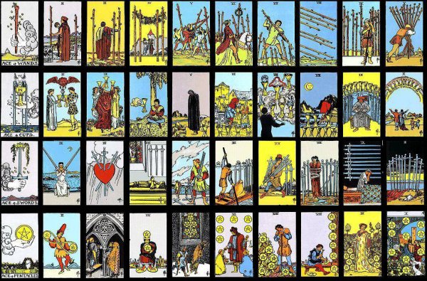 Младшие арканы Таро Райдер Уэйт