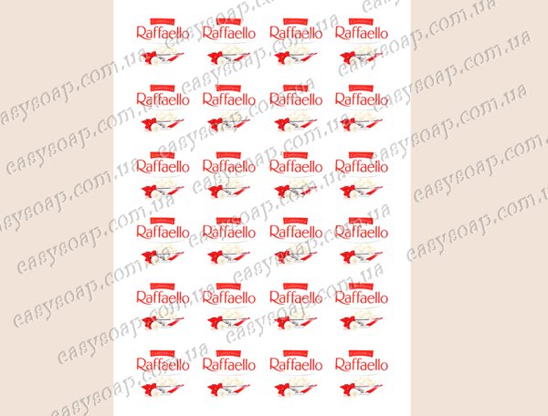 Наклейка Рафаэлло