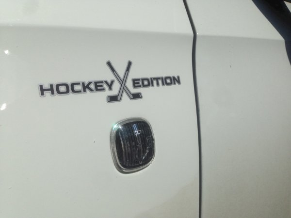 Наклейки на шкоду Рапид хоккей эдишн