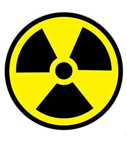 Наклейка radiation