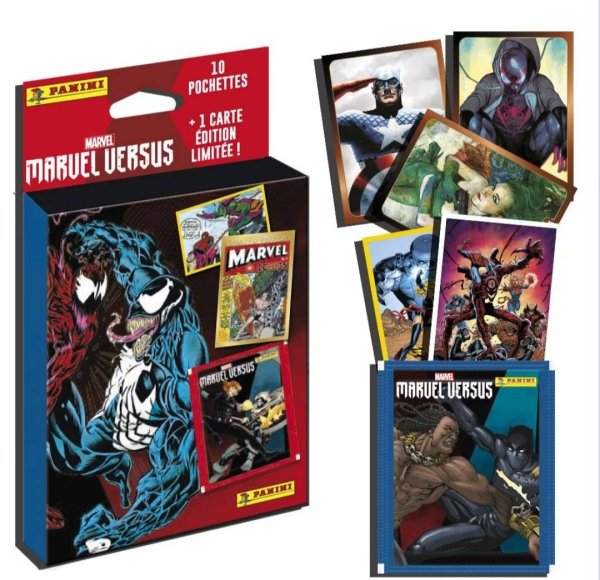 Panini Marvel versus карточки