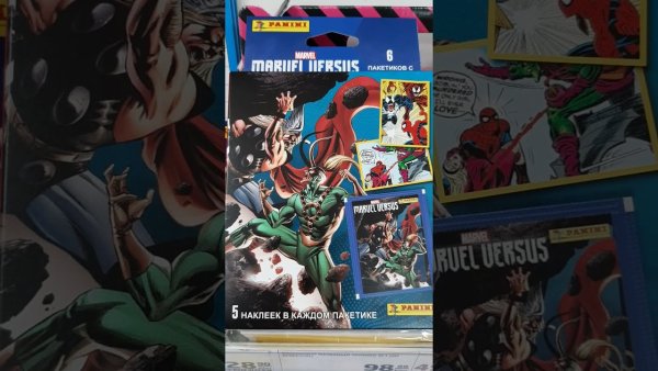Panini Marvel versus карточки
