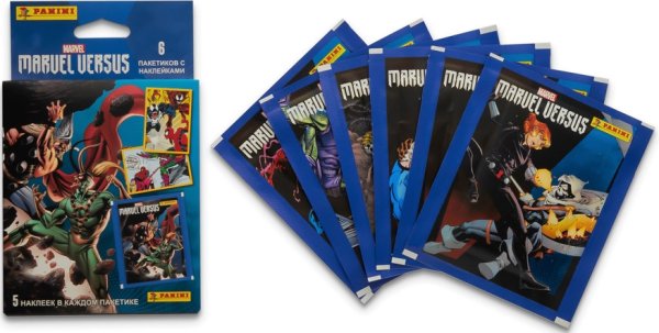 Panini Marvel versus карточки