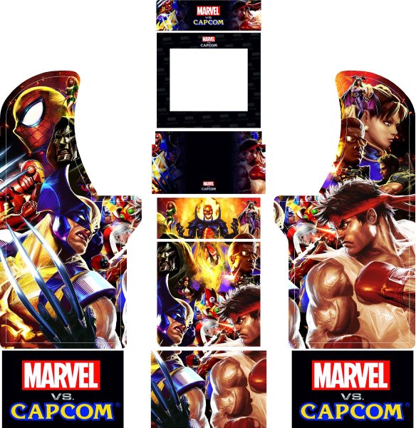 Стикеры Marvel versus