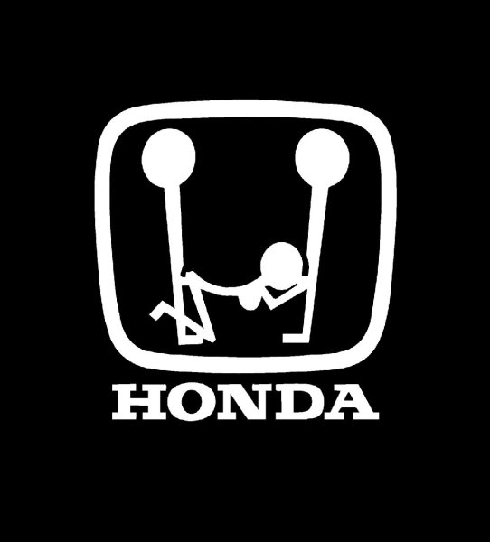 Прикольные значки Хонда