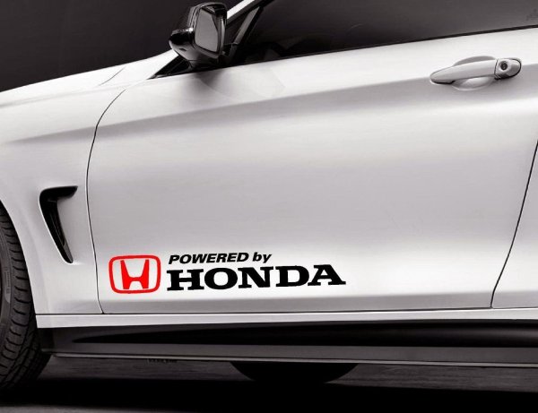 Наклейка Хонда на машину