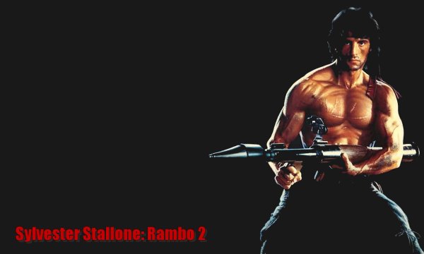 Сильвестр Сталлоне Рэмбо арт