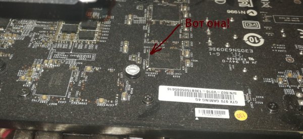 Гарантийная пломба на видеокарты MSI