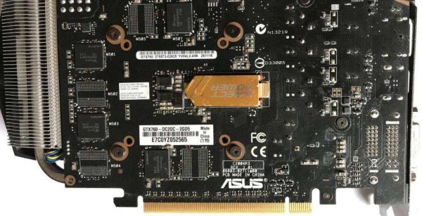 Схема видеокарты NVIDIA GTX 780