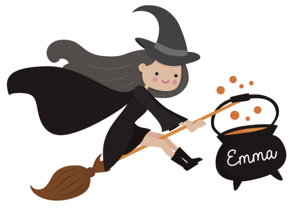 Стикеры ведьма