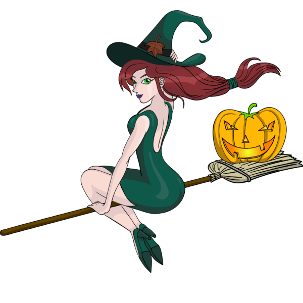 Стикеры ведьма