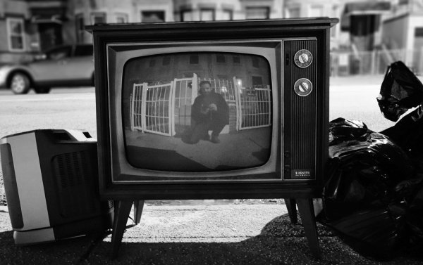 Старый ретро телевизор