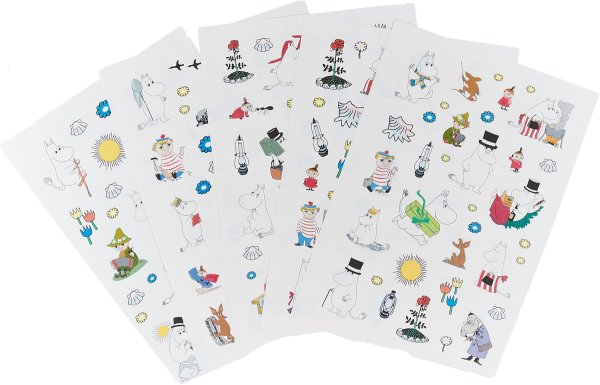 Набор наклеек. Муми-Тролли