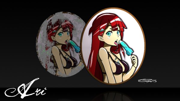 Анимешные наклейки в КС