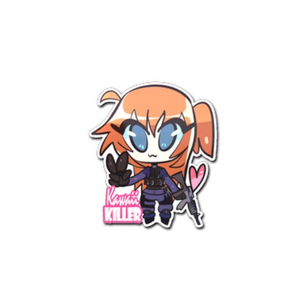 Наклейка кавайный спецназ