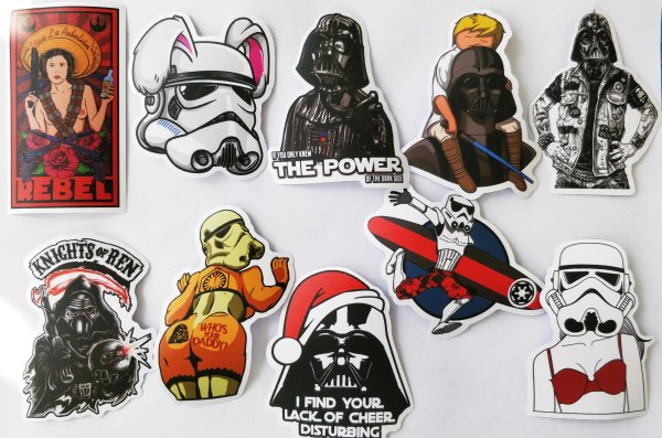 Наклейка из Звездные войны