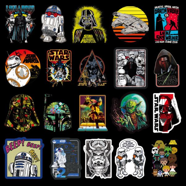 Наклейки Star Wars Dart Weider