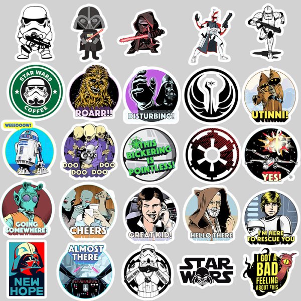 Наклейки Star Wars