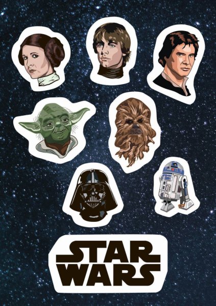 Наклейки Стар ВАРС