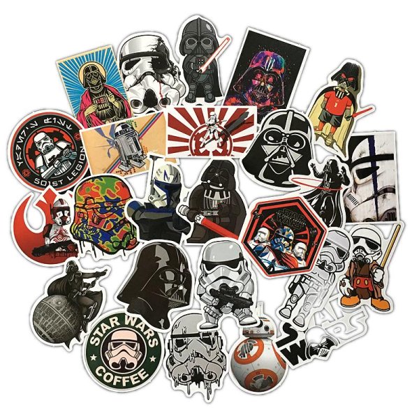 Наклейки Star Wars Dart Weider