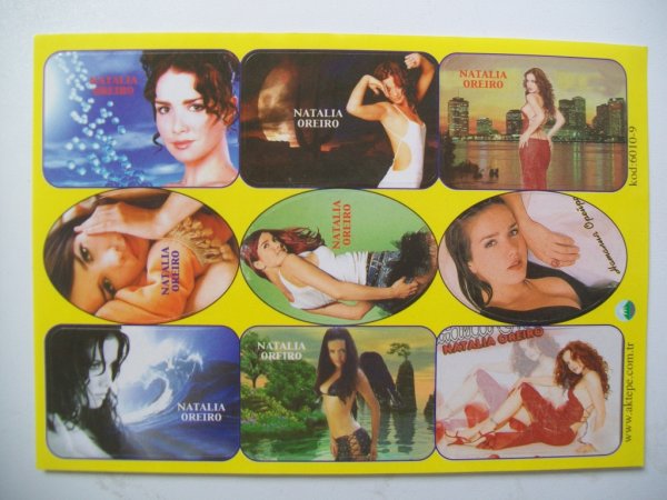 Наталья Орейро плакаты 90х