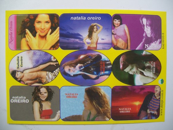 Тетрадь наклейки Наталья Орейро