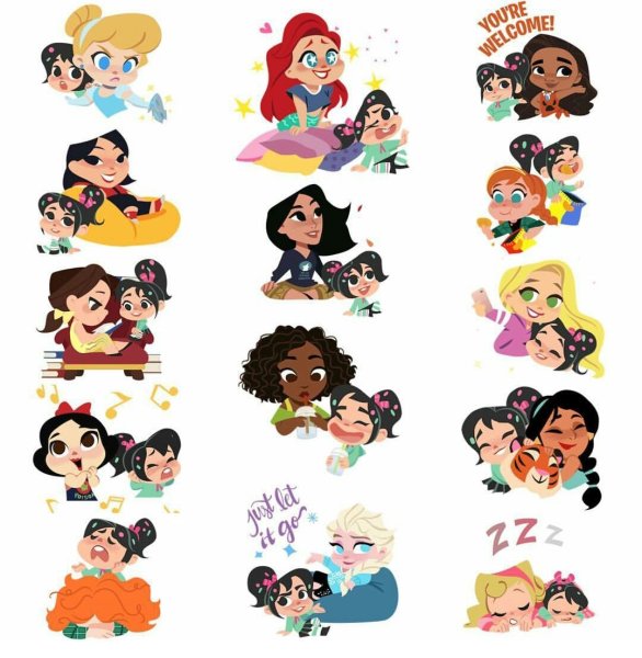 Наклейки Микки Маус