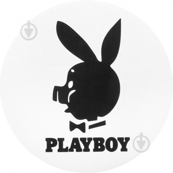 Наклейка в виде плейбой