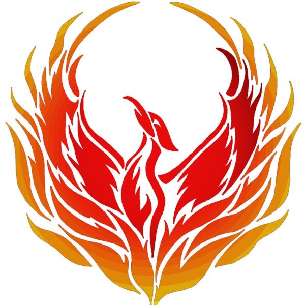 Птица Феникс логотип