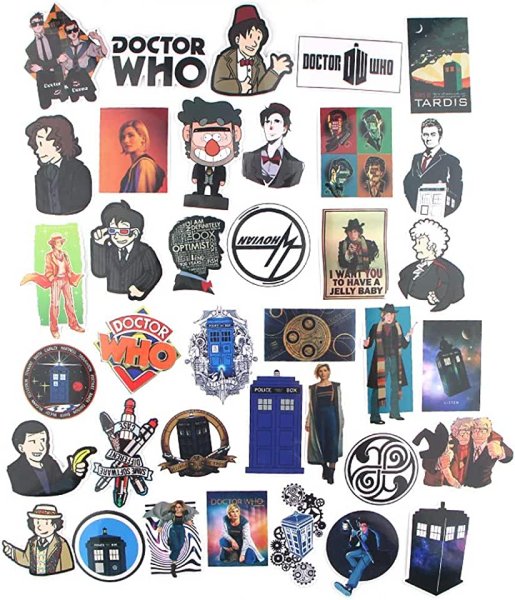 Doctor who Stickers для распечатки