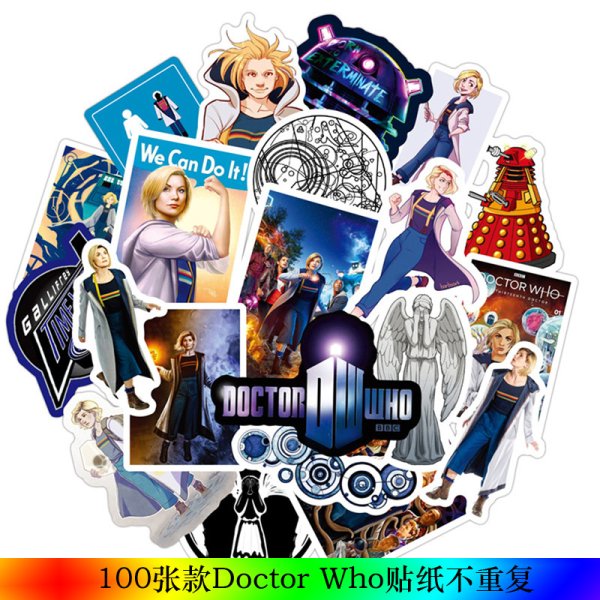 Стикеры доктор кто