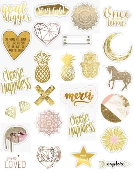 Стикеры для ежедневника