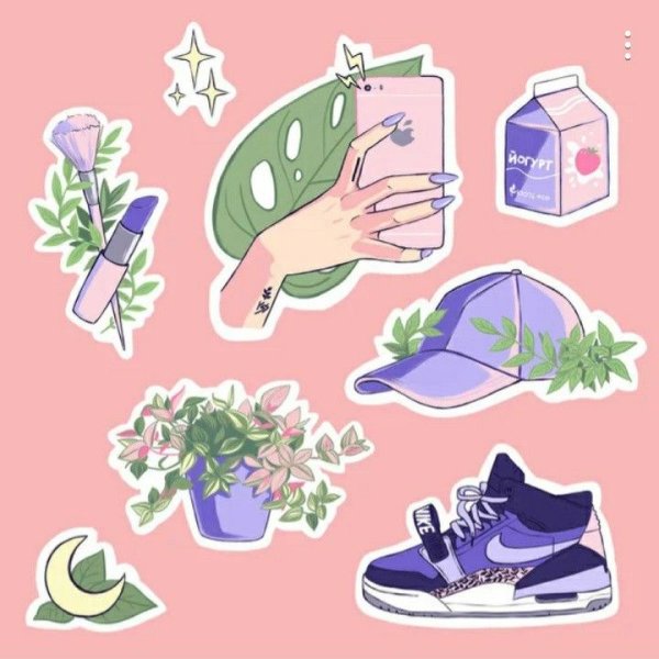 Красивые маленькие наклейки на ежедневники