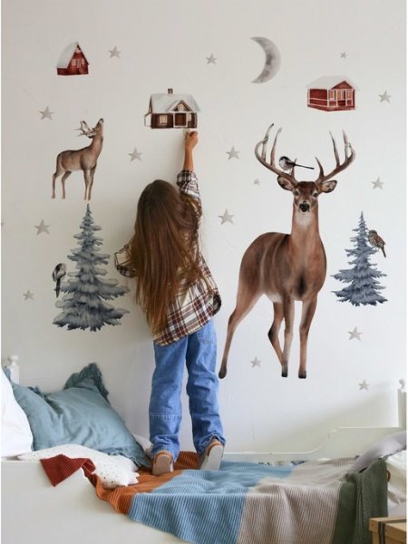 Наклейки кролики