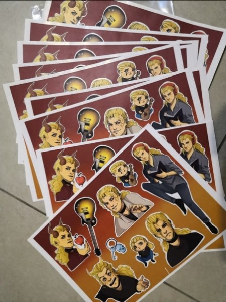 Металл Фэмили Стикеры