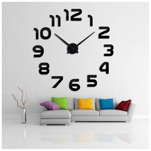 Настенные часы 3d zh034