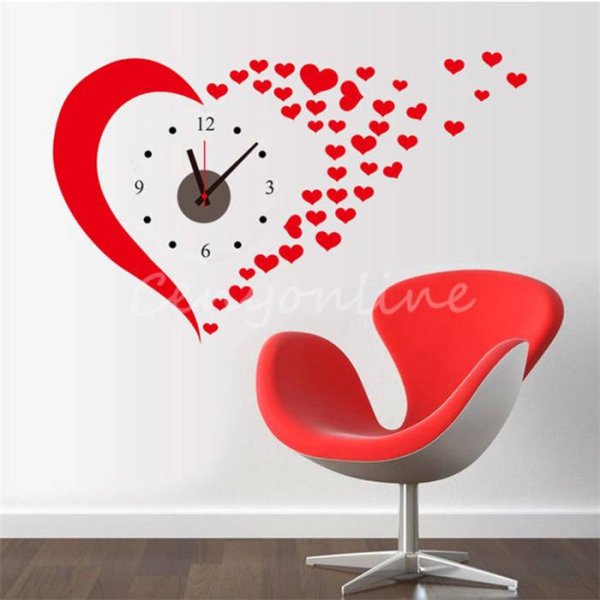 3d часы DIY zn0018