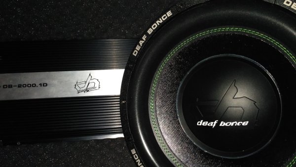 Alphard Deaf Bounce наклейка