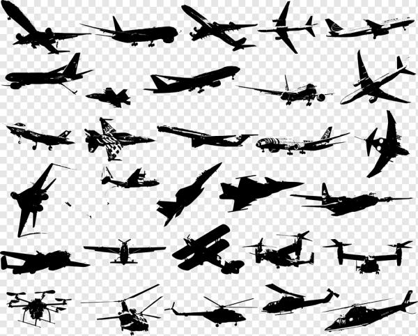 Векторный самолет боевой