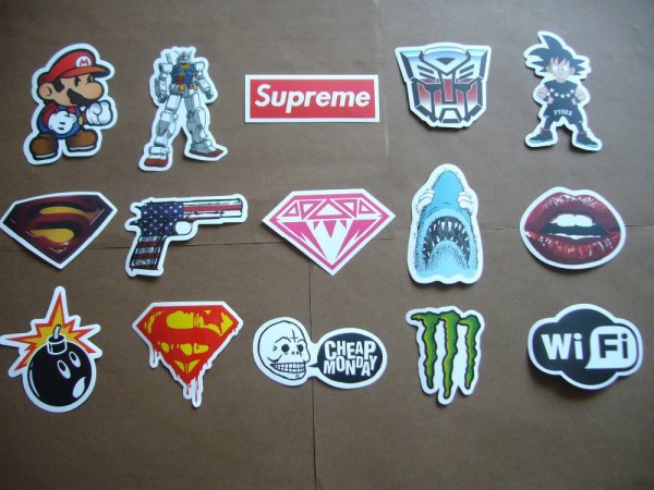 Стикер пак Суприм
