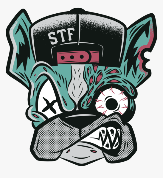 Наклейки на белом фоне