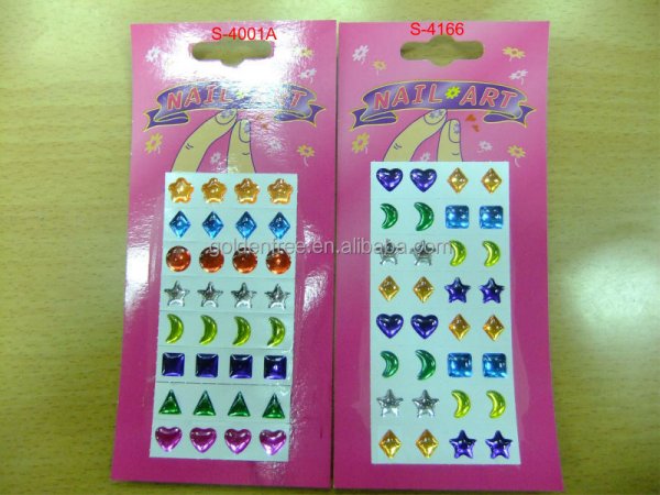 Детские серьги наклейки