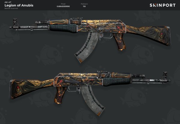 АК 47 Анубис КС го