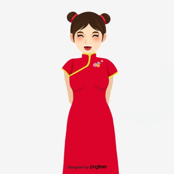 Аниме парень в ципао