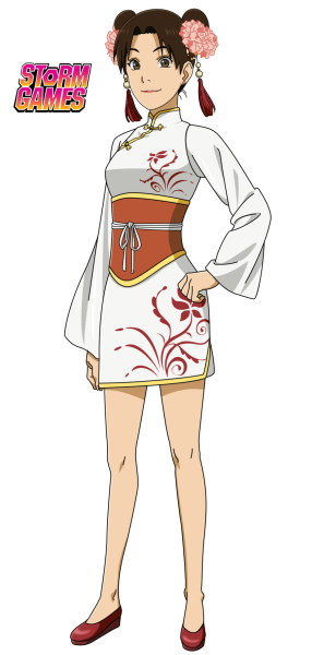 Китайское платье открытые бедра